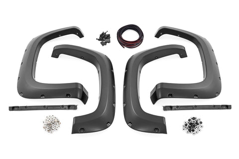Pocket Fender Flares | Chevy Silverado 2500 HD/3500 HD 2WD/4WD (2020-2025)