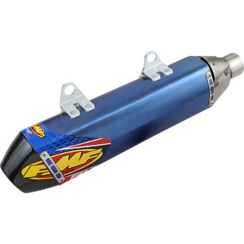 Factory 4.1 RCT Muffler - Anodized Titanium - HUSQVARNA