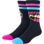 FMF Ride Bad Socks - Black - One Size