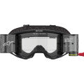 Vision 8 Roll-Off Goggle - Corp - Black - Clear