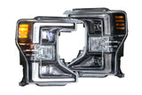 FORD SUPER DUTY (20-22): XB HYBRID LED HEADLIGHTS LF556 PAIR