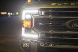 FORD SUPER DUTY (20-22): XB HYBRID LED HEADLIGHTS LF556 PAIR