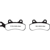 FA683R Long-Life Sintered "R" Brake Pads