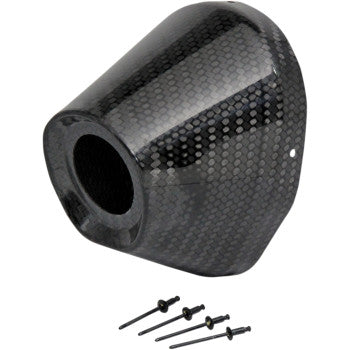 End Cap - Carbon Fiber - Ti-5/Ti-6