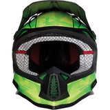 YOUTH F.I. HELMET - AGROID CAMO - MIPS - YELLOW/GREEN MEDIUM