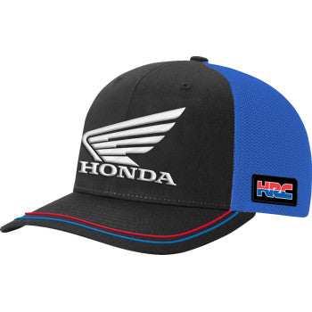Youth Honda HRC Hat - Black/Royal Blue