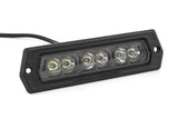 6 Inch Black Series LED Lights | Flush Mount | Pair