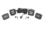 LED Light Kit | Cowl Mount | 2" Black Pair | Jeep Gladiator JT/Wrangler JL (18-25)