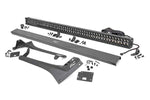 LED Light Kit | Windshield | 50" BLK Dual Row | Amber DRL | Jeep Gladiator JT/Wrangler JL (18-25)