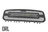 Mesh Grille | 30" Dual Row LED | Black | Amber DRL | Ram 1500 2WD/4WD (13-18 & Classic)