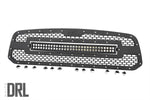 Mesh Grille | 30" Dual Row LED | Black | White DRL | Ram 1500 2WD/4WD (13-18 & Classic)