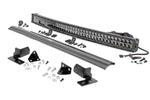 LED Light  | Bumper Mount | 40" Black Dual Row | White DRL | Ford F-250 Super Duty (11-16)