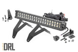 LED Light Kit | Bumper Mount | 20" Black Dual Row| Amber DRL | Ram 1500 (19-24)