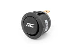 Rocker Switch | Round with Logo