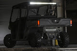 LED Light Kit | Cab Mount | 50" Black Dual Row | Can-Am Defender MAX HD10