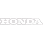 Fork/Swingarm Decal - Honda - White