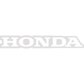 Fork/Swingarm Decal - Honda - White