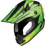 YOUTH F.I. HELMET - AGROID CAMO - MIPS - YELLOW/GREEN MEDIUM