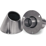 4" Quiet End Cap - Billet - 1-1/2"
