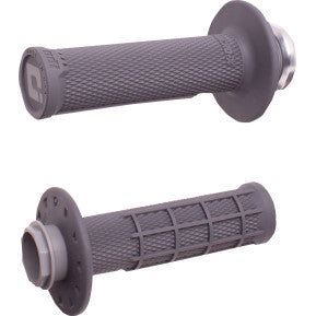 Micro-X Half-Waffle v2 Lock-On Grips - Graphite/Silver