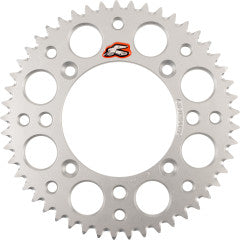 Rear Sprocket - Aluminum - 49 Tooth - Silver - KTM