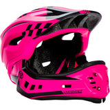 2-in-1 Full Face Helmet - Pink - Medium