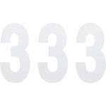 FX Number 3 - White - 6"