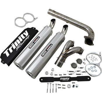 Stage 5 Dual Exhaust - Aluminum