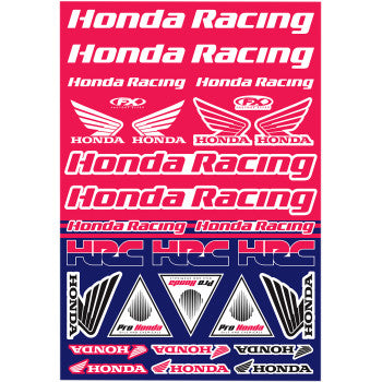 Decal Kit - Honda Racing