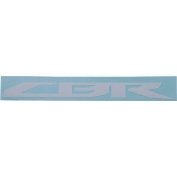 CBR Decal - White - 12"