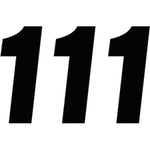 FX Factory Number 1 - Black - 4"