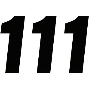 FX Factory Number 1 - Black - 4"