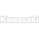 Fork/Swingarm Decal - Kawasaki - White