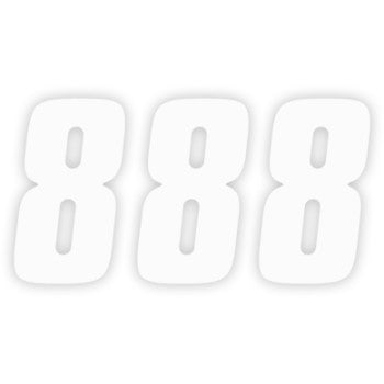 FX Factory Number 8 - White - 4"