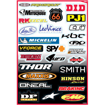 Decal Kit - Sponsor B