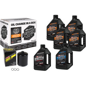 Evolution Mineral 20W-50 Oil Change Kit - Black Filter