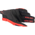 Radar Gloves - Mars Red/Silver - Large