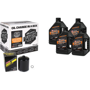 Evo/Sportster Quick Oil Change Kit - Black Filter