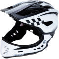 2-in-1 Full Face Helmet - White - Medium