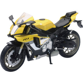 Yamaha YZF-R1 2016 Bike - 1:12 Scale - Yellow/Black