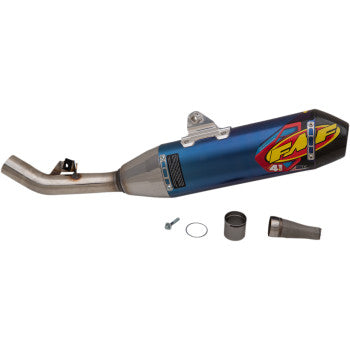 Factory 4.1 RCT Muffler - Anodized Titanium - HONDA