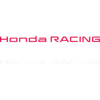 Die-Cut Decal - 3' - Honda Racing Red
