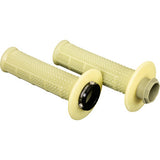 MX R-Works Lock-On Grips - Aramid - Taper Half Waffle
