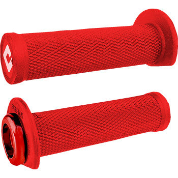 Ruffian 2.1 Lock-On Grips - ATV/PWC - Bright Red/Red