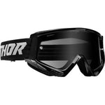 Combat Sand Goggle - Racer - Black/Gray - Smoke Lens