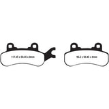 FA682R Long-Life Sintered "R" Brake Pads