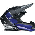 YOUTH F.I. HELMET - FRACTAL - MIPS -MATTE BLACK/BLUE - MEDIUM