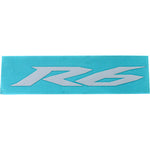 R6 Decal - White - 12"
