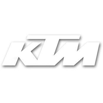 Die-Cut Decal - 1' - KTM White