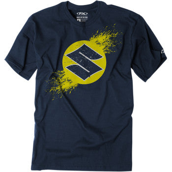 Youth Suzuki Overspray T-Shirt - Navy - Medium